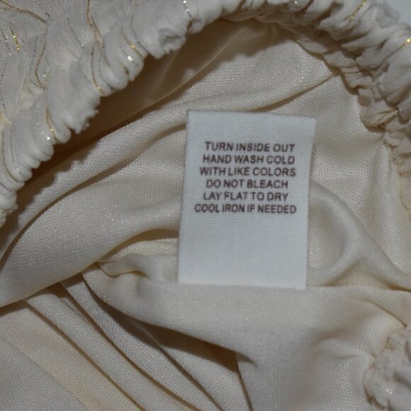 By The River Swiss Dot Boho Summer Crop Top Size L NWOT - Picture 8 of 11